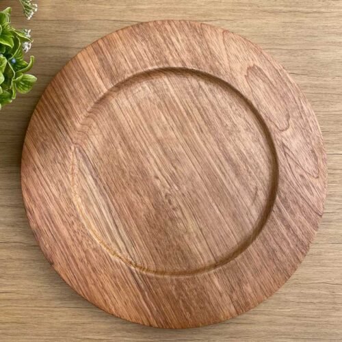 Plato De Sitio De Madera Sobremesa Home Living