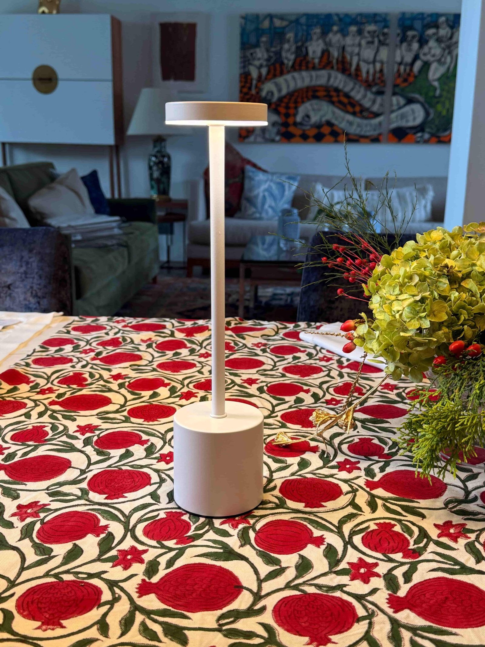 Lámpara de Mesa LED White