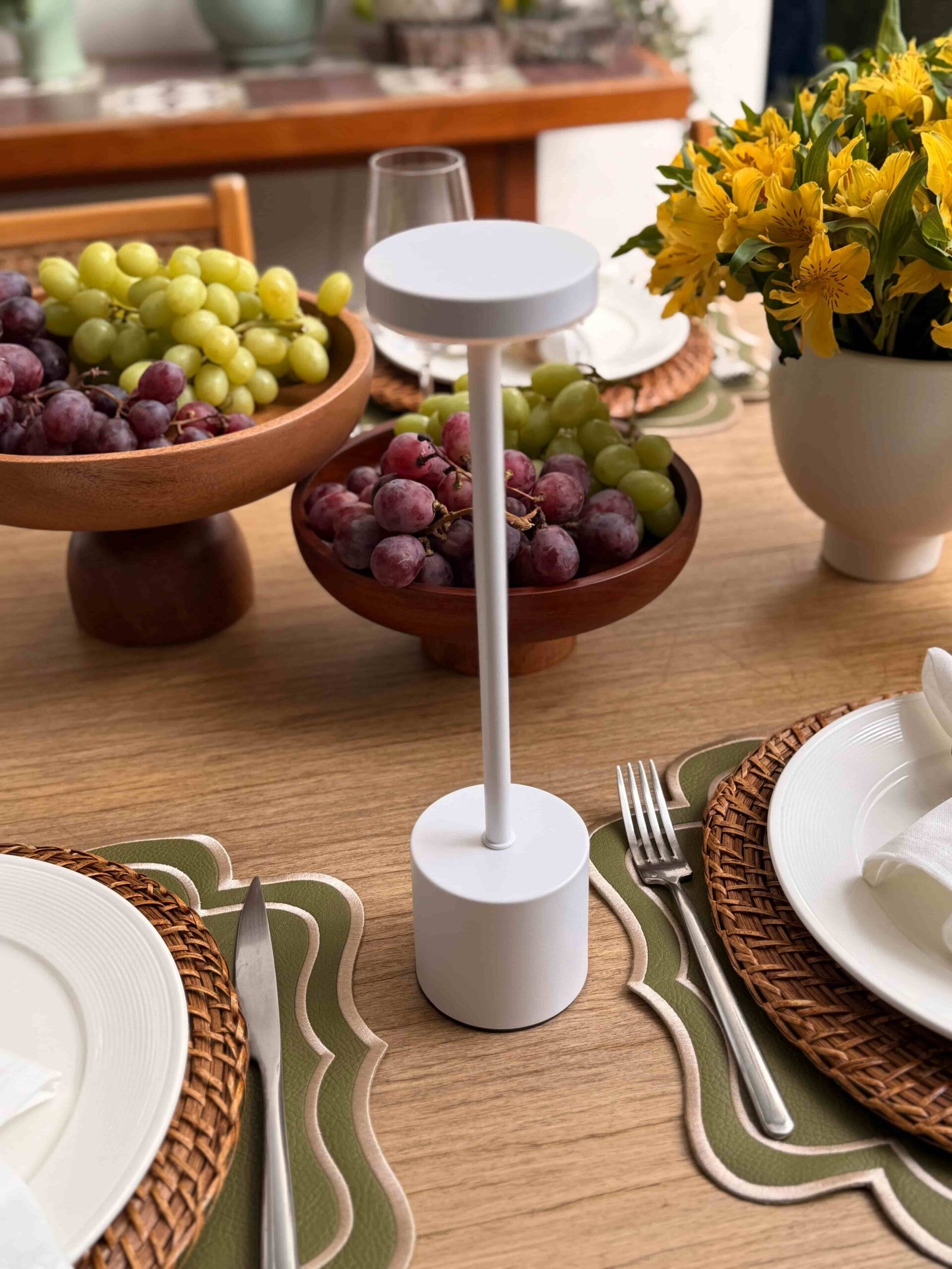 Lámpara de Mesa LED White