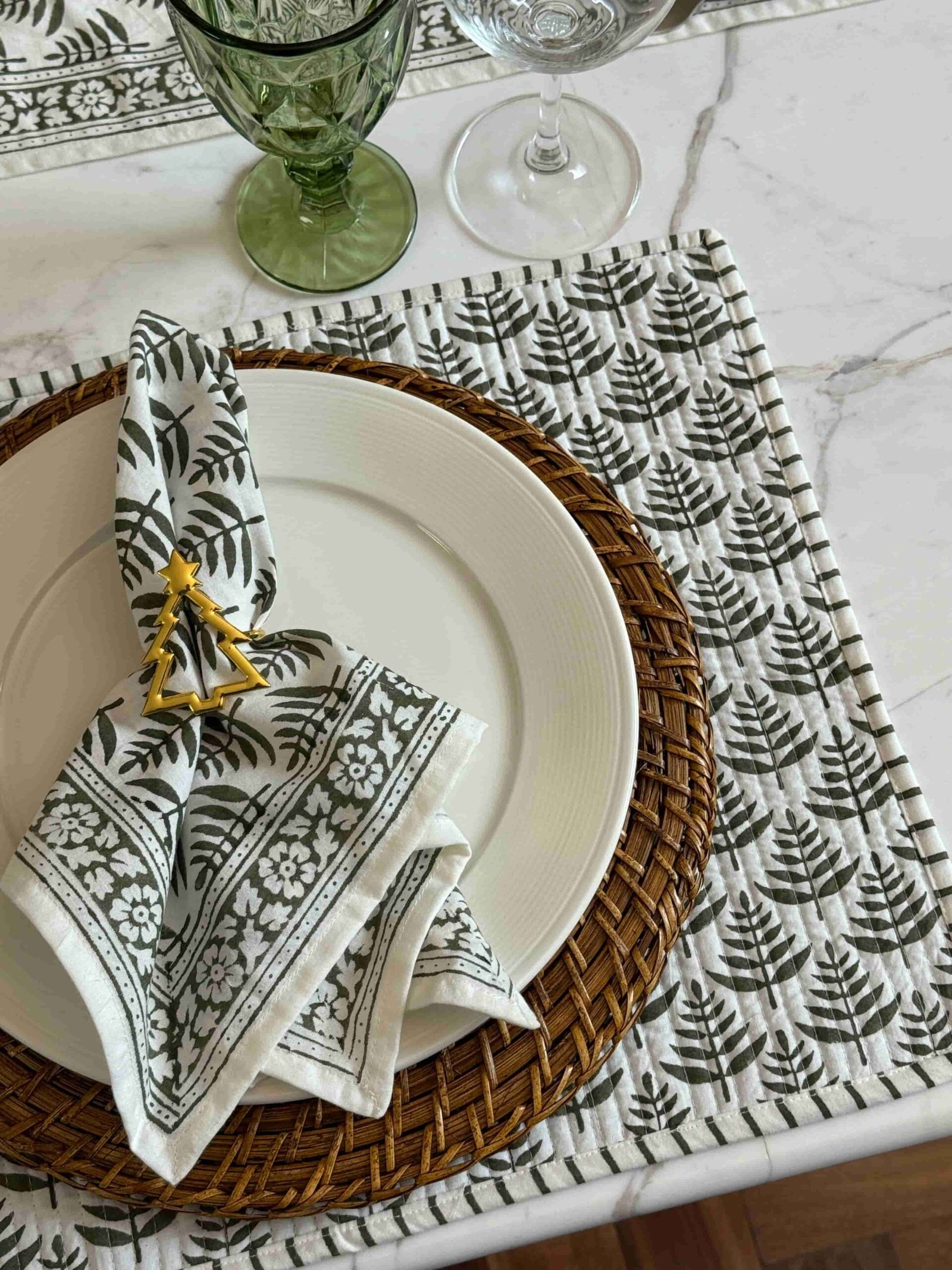 Individual acolchado Enya