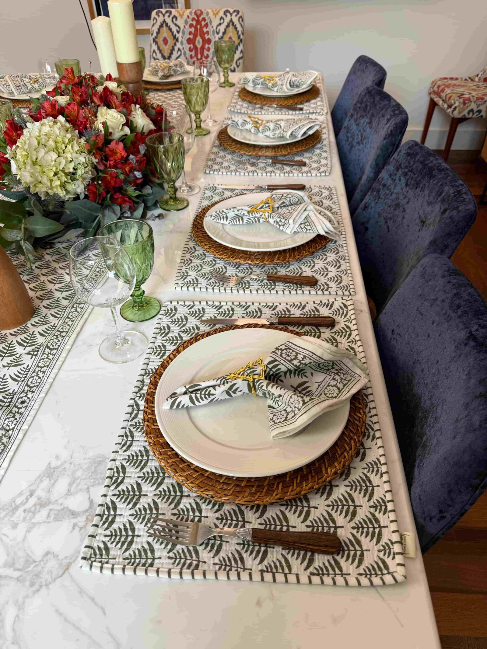 Individual acolchado Enya