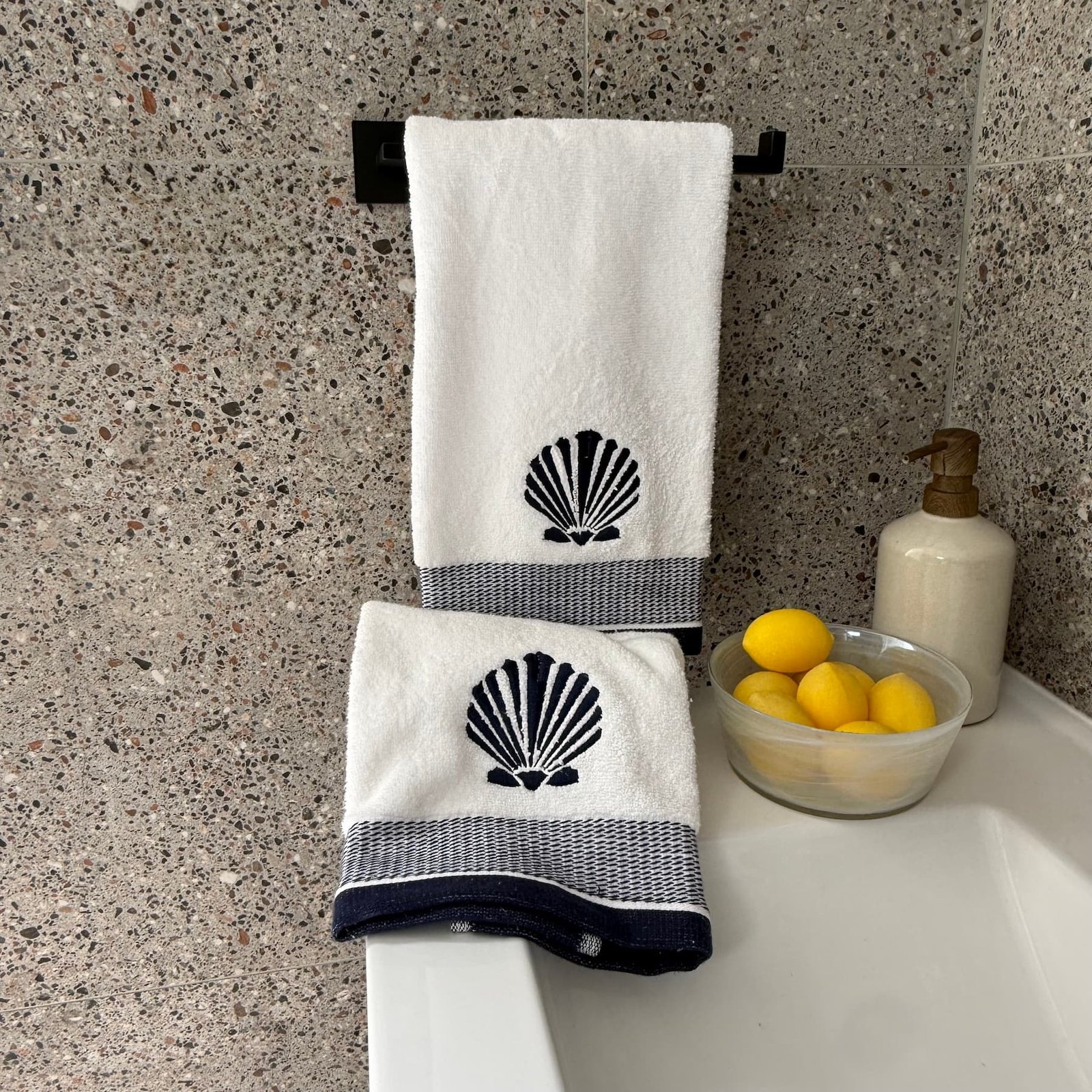 Toalla Conchita Azul