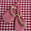 Servilletas Cuadros rojos petit