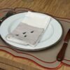 Servilletas Le Formichine Gris & Blanco