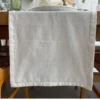 Camino de mesa blanco 100% Cotton