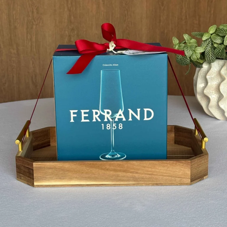 Bandeja Hexagonal + Caja de copas Sparkling de Allure de ferrand