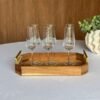 Bandeja Hexagonal + Caja de copas Sparkling de Allure de ferrand