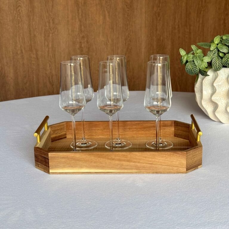 Bandeja Hexagonal + Caja de copas Sparkling de Allure de ferrand