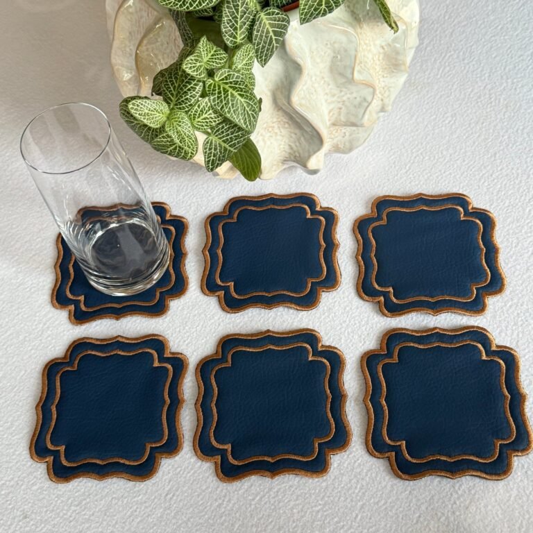 Set de 6 posavasos Verona Azul (Gift box)