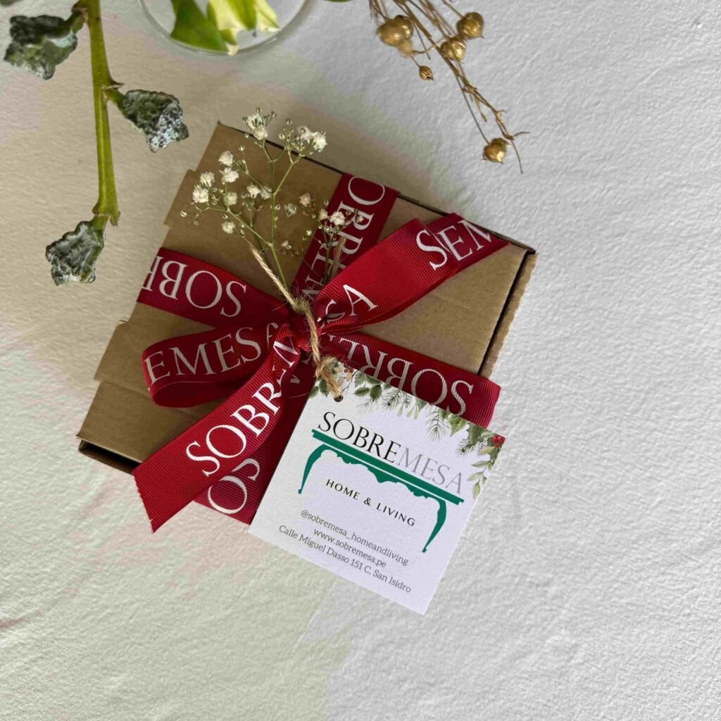 Set de 6 posavasos Verona Taupe (Gift box)