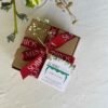 Set de 6 posavasos de lino blanco (Gift box)