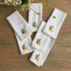 Pack de 6 servilletas algodón “Limoncello”