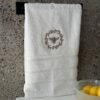 Toalla de Mano Bordado Abeja Dorado