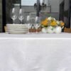 Mantel off White 100% cotton