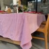 Mantel Rojo a rayas