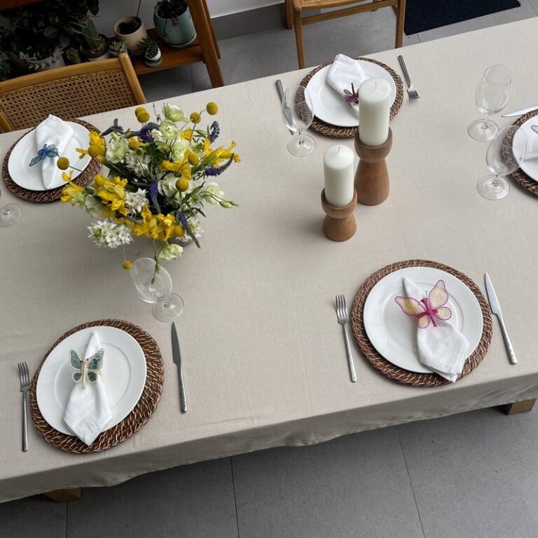 Mantel Crudo 100% Cotton