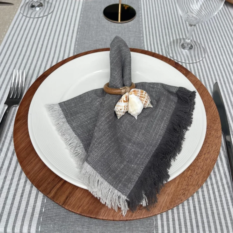 Servilleta Gris Despelucada