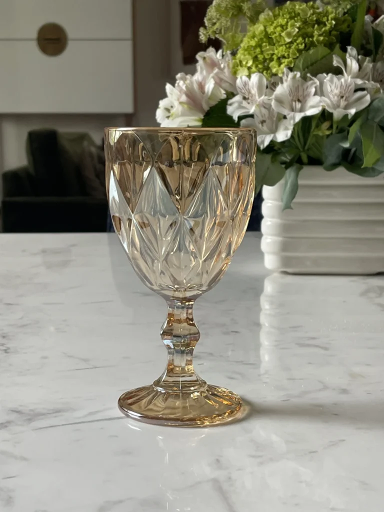 Copas color Champagne - Caja de 6 unidades