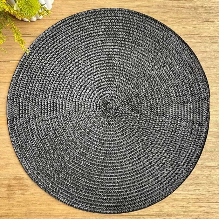 Individual de PVC - Negro
