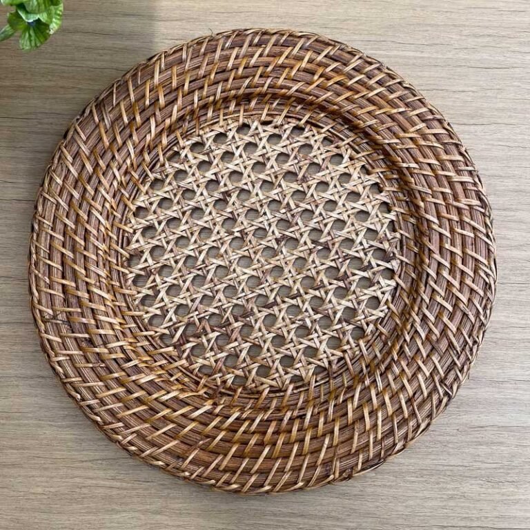 Plato de sitio de Rattan