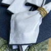Servilleta de Algodón filo Azul