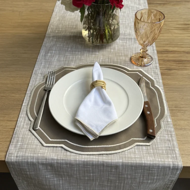 Servilleta de Algodón filo Beige