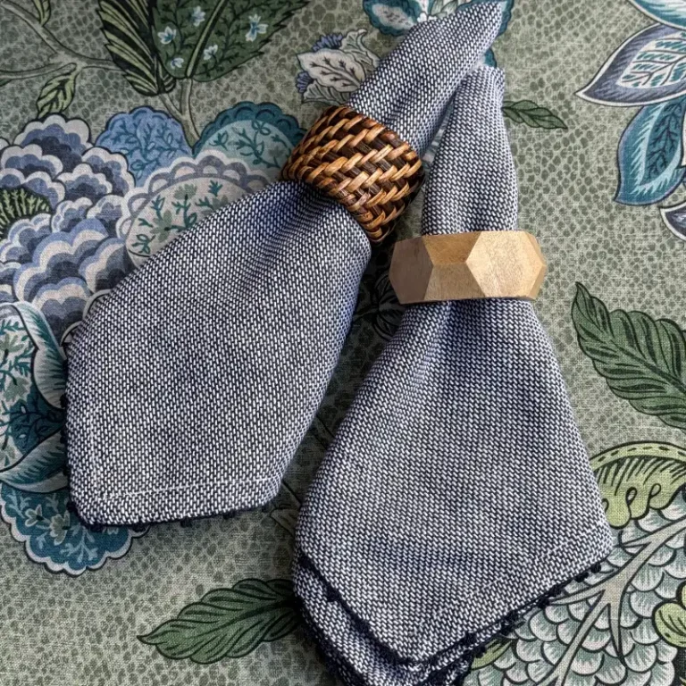 Servilleta Azul Jaspeada
