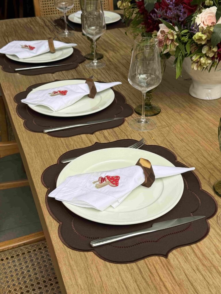 Individuales Belize Marron Chocolate