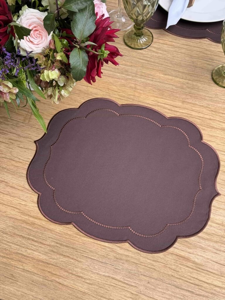 Individuales Belize Marron Chocolate