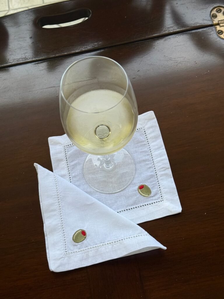 Servilletas coctel “Olive” - Set x 6